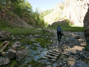 P1120451 - Hasagt Hayrhany nuruu, Hunher amralt - up stream uphill - Cornelius